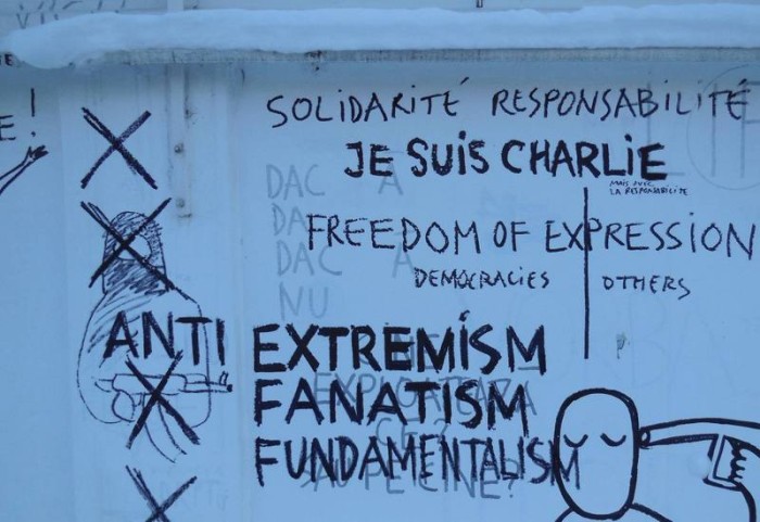 Dan Perjovschi Charlie Hebdo atac terorist Paris (3)