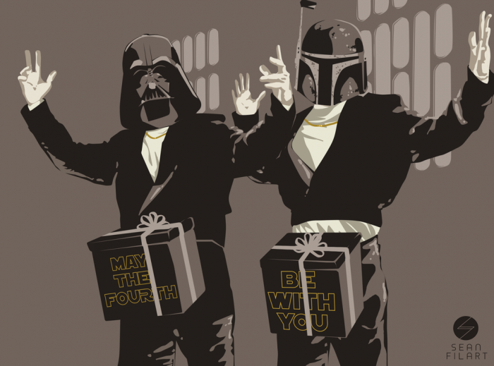 Star Wars Day 2013: In a Box by darthfilart