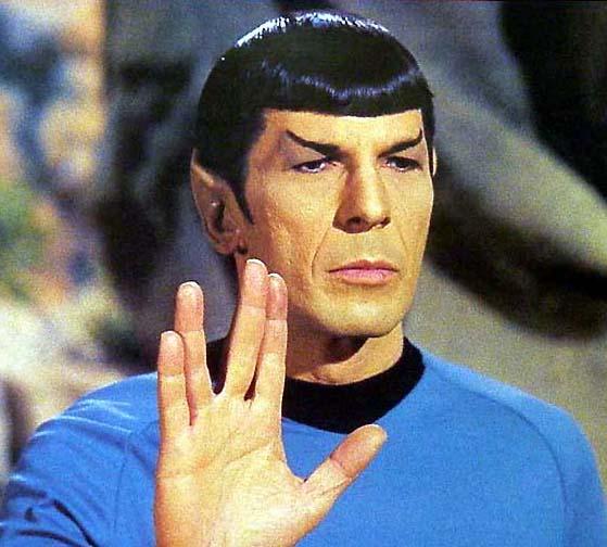 Mr. Spock in Star Trek leonard nimoy