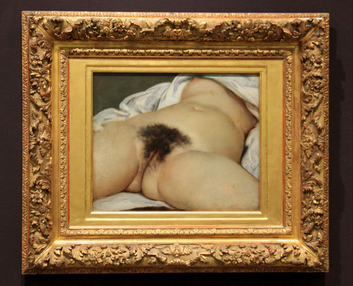 1-Gustave Courbet, L'Origine du monde