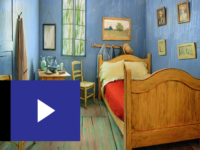 Camera lui Van Gogh din Art Institute of Chicago