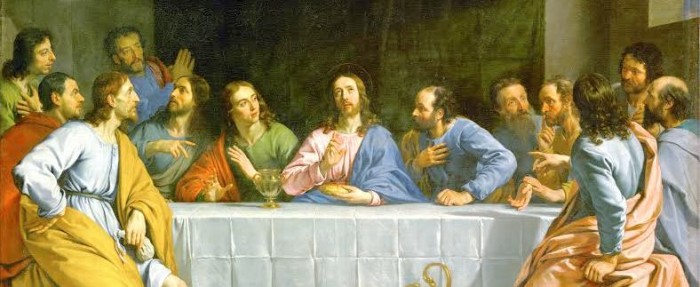 La cene - the Last Supper. Canvas, 158 x 233 cm INV. 1724