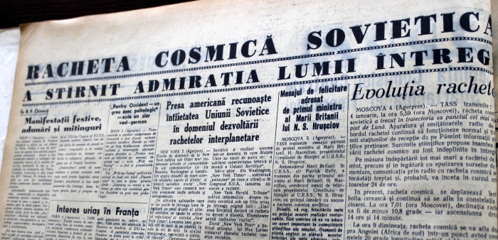 Scînteia Tineretului Racheta Cosmică Sovietică va deveni prima planetă artificială (18)