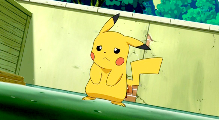pokemon go pikachu sad sorry