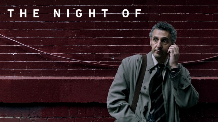 O altă producție nouă de mare succes, marca HBO, „Night of” are tot 3 nominalizări, printre care
