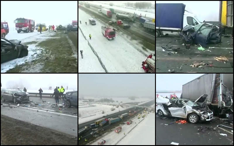 colaj accident a1 polonia