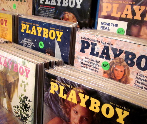 what cheer sells vintage playboy magazines in providence playboys