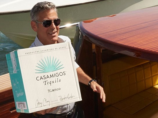 George Clooney Casamigos tequila