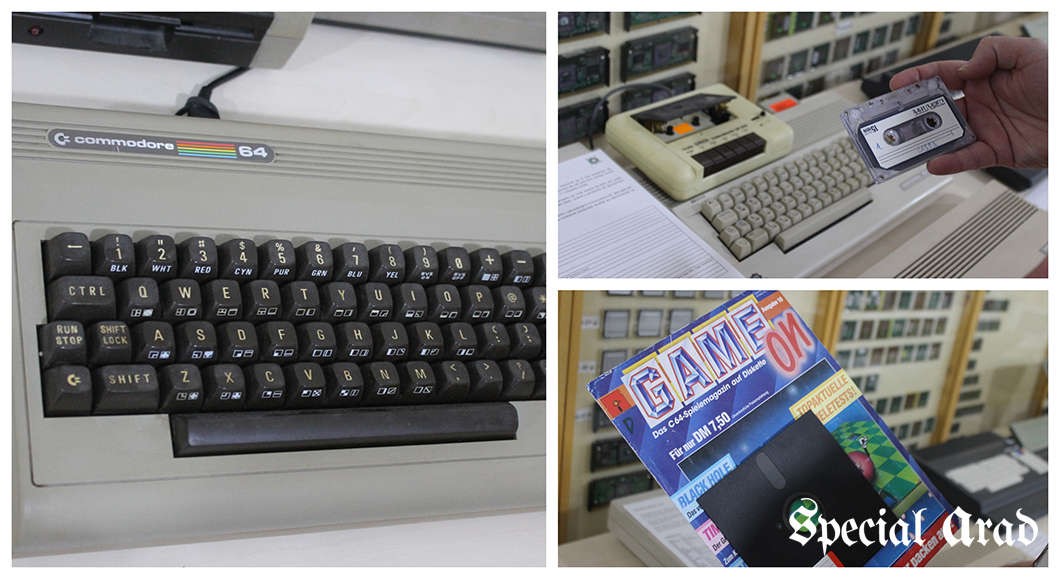 Commodore 64 si revista de jocuri Muzeu Retro IT Arad
