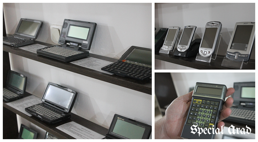 mini laptopuri telefoane si PDA uri Muzeul Retro IT Arad