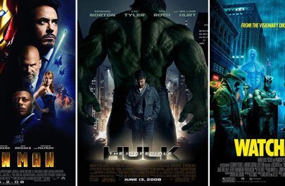 Iron Man - The Incredible Hulk - Watchmen