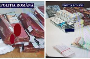 Polițiștii au confiscat 62 de pachete de țigări netimbrate și suma de 4610 lei de la o bișnițară Curtici