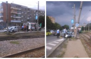 accident gara aradul nou