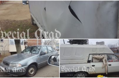 Vendetă personală! Zeci de mașini vandalizate în Arad într-o singură noapte