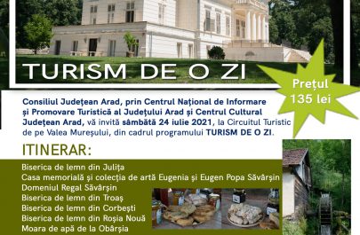 turism de o zi 20 iulie