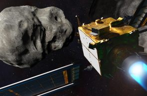 Double Asteroid Redirection Test DART Illustration