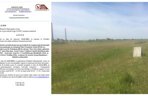 Proiectul C Gaz cu parcul fotovoltaic pe terenul pierdut de Primăria Arad a fost pus astăzi la tr