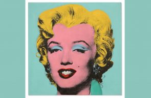 Shot Sage Blue Marilyn de Andy Warhol