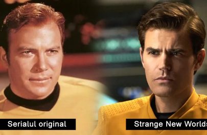 Kirk - Star Trek TOS vs Strange New Worlds