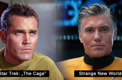 Pike - Star Trek The Cage vs Strange New Worlds