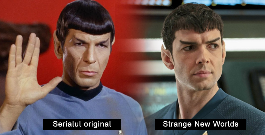 Spock Star Trek TOS vs Strange New Worlds