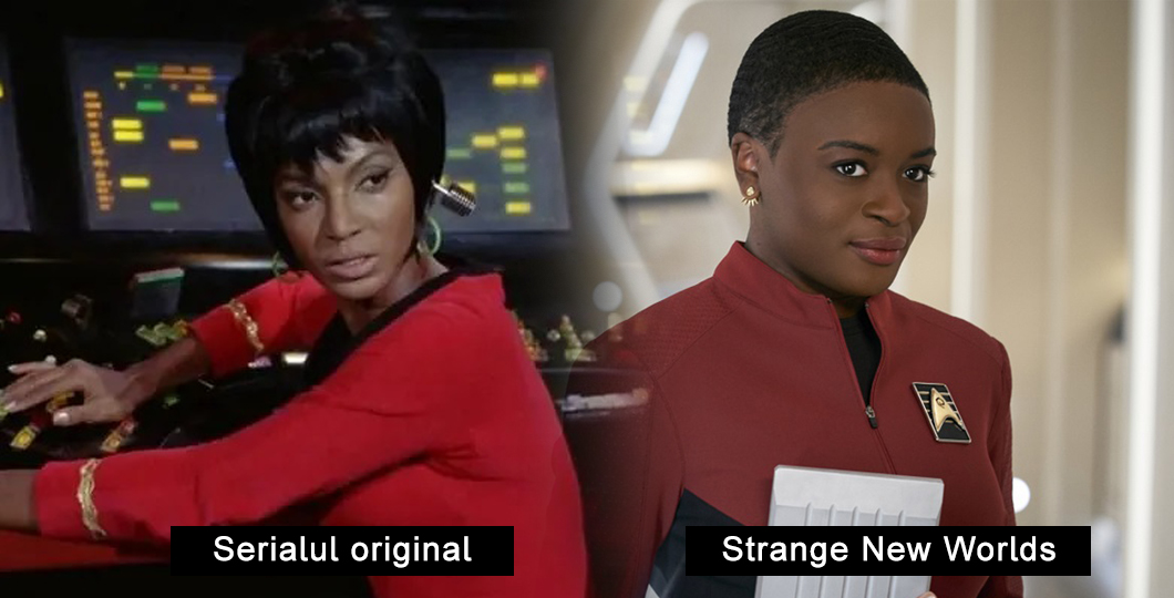 Uhura Star Trek TOS vs Strange New Worlds