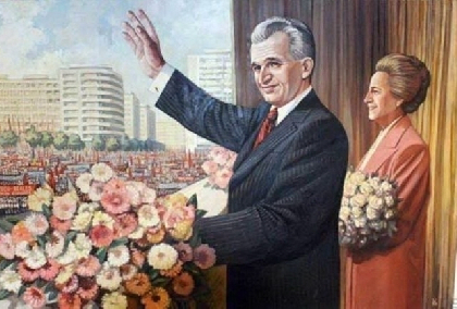 nicolae elena ceausescu realism socialist