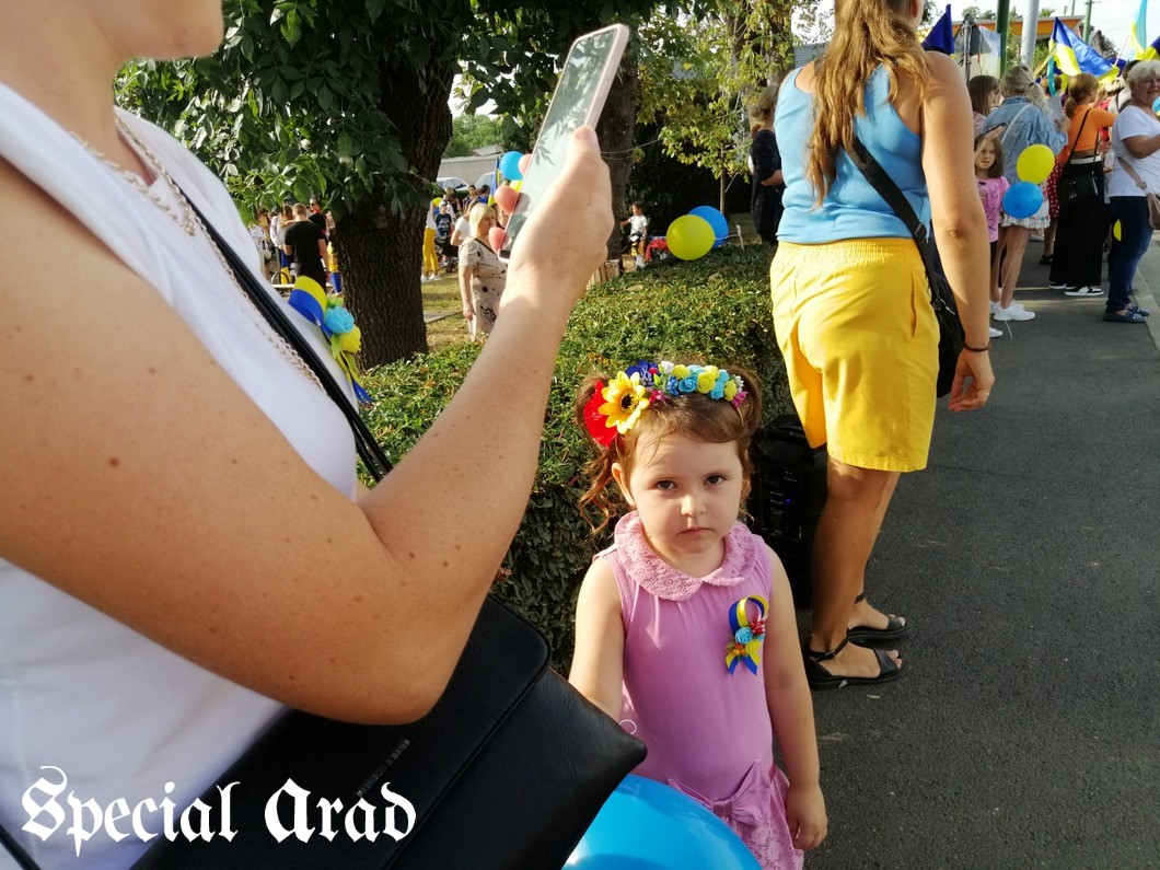 copil ucrainean la Arad