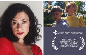 Cristina Groșan distinsă cu premiul „Cea mai tânără regizoare” la Festivalul de Film de la Veneția