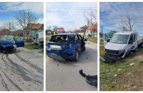 Patru victime in urma unui accident la Nadlac