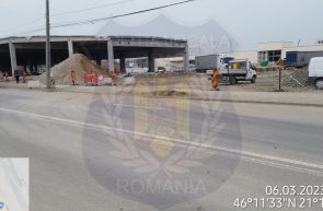 Constructorul AFI Arad, amendat politia locala noroiul 6 Vânători