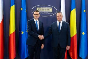 Nicolae Ciucă și Mateusz Morawiecki - Foto: gov.ro