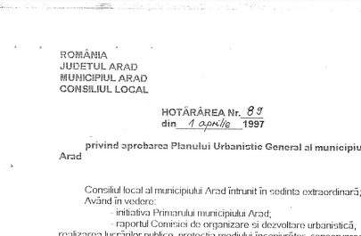 PUG Arad 1997