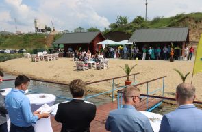 lacul ghioroc centru informare turism lansare podgoria minis maderat