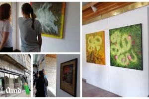 Șerpii ascunși în folclor și în picturile artistei Diana Serghiuță