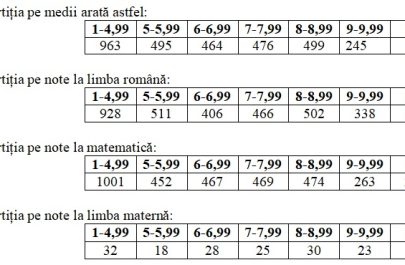 note evaluarea nationala 2023 arad