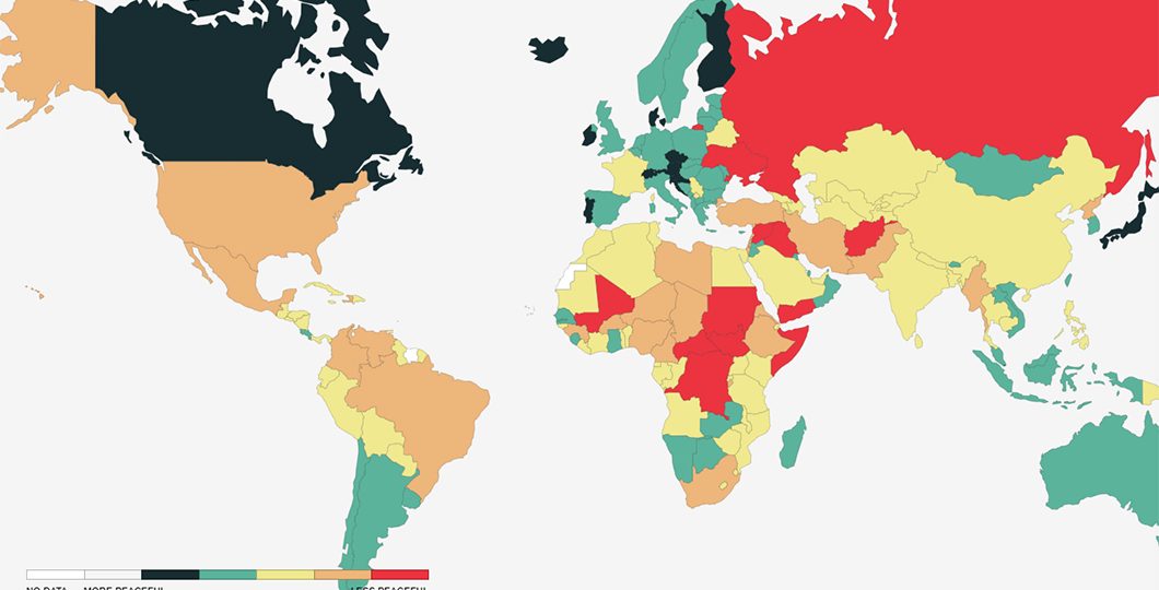 Infograficul zilei Starea păcii globale în 2023 Special Arad