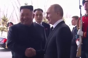 Kim Jong Un a ajuns în Rusia cu trenul său personal pentru întâlnirea cu Vladimir Putin. Foto: captură video TODAY / YouTube