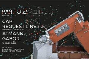 Particles extra-party, cu ABC, în curtea Filarmonicii
