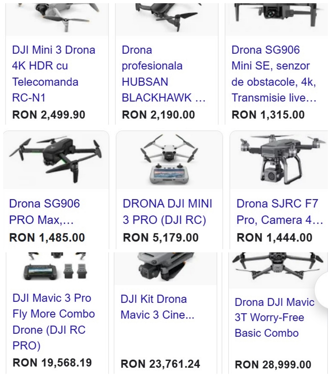 oferte pret drone profesionale 4k
