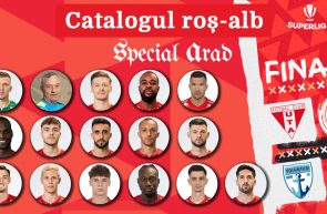 Catalogul roș-alb UTA Arad - FC Voluntari 0-0