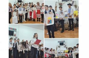 Sezatoare la Liceul Sportiv din Arad cu ocazia zilelor de Sfantul Andrei si Ziua Nationala a Romaniei