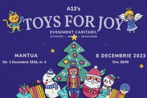 Toys for Joy 2023 - eveniment caritabil - donează o jucărie