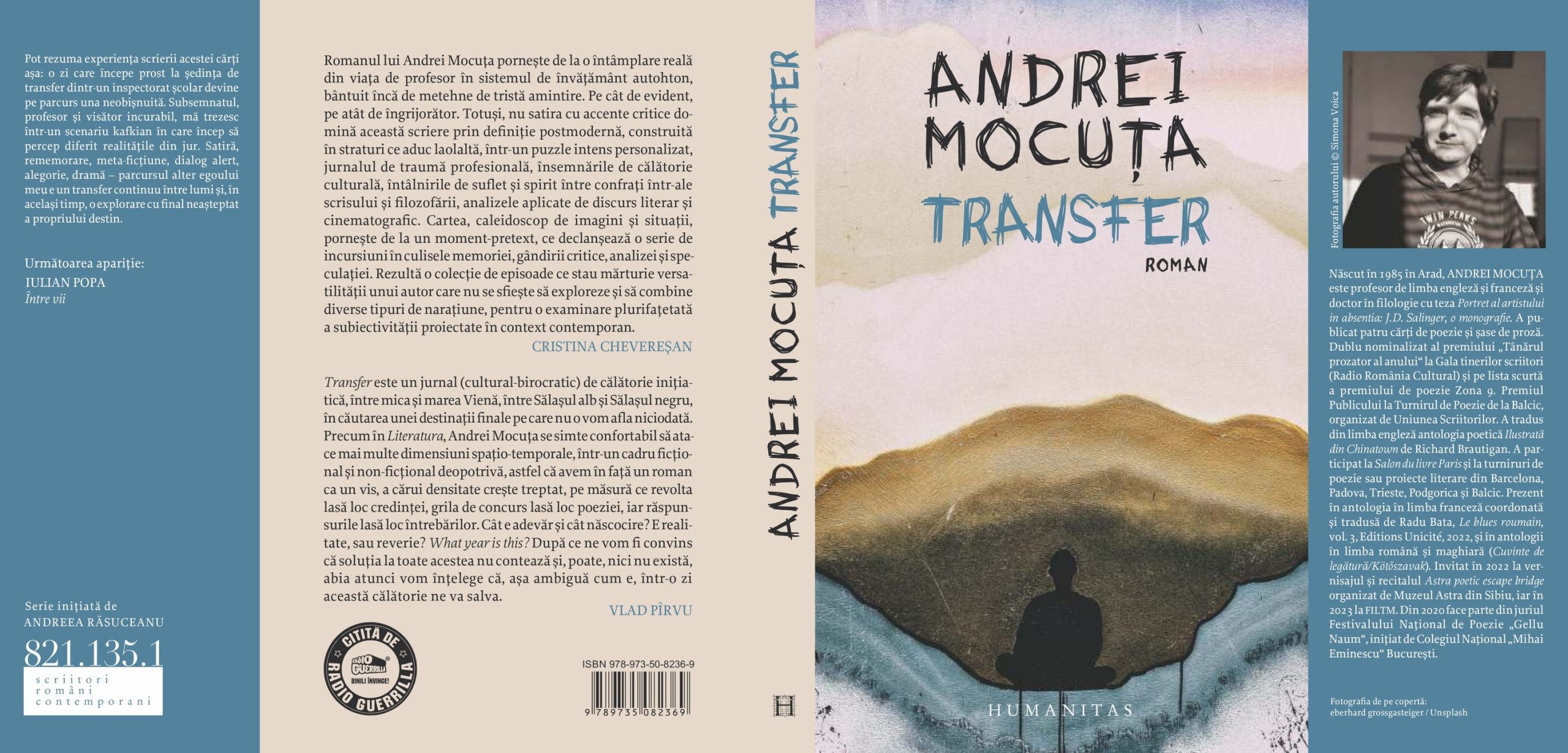 romanul transfer andrei mocuța la târgul de carte gaudeamus