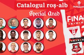 Catalogul roș-alb 2023 UTA Arad – FC Hermannstadt 2-0