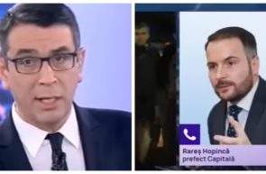 Gafă Digi24, devenită virală. Cosmin Prelipceanu a vorbit în direct la telefon cu un cetățean, crezând că vorbește cu prefectul Capitalei | Video