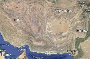 iran pakistan afganistan google earth