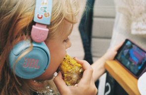 Photo by Polina Chistyakova: https://www.pexels.com/photo/small-girl-watching-cartoons-on-phone-with-headphones-13417532/