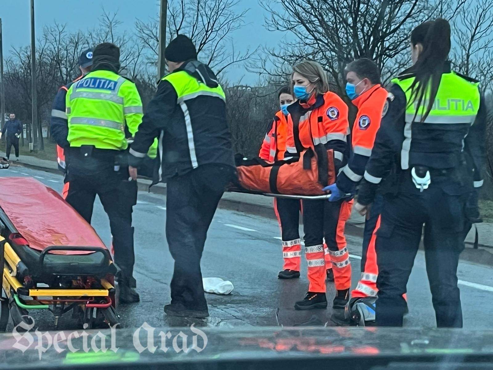 Motociclist accidentat pe podul spre Subcetate 3