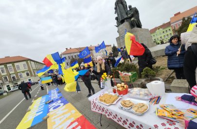 Ucraina Piata Avram Iancu 2 ani razboi (8)